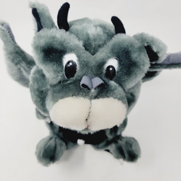 Vintage Classic Toy Co GARGOYLE Grey & White  Plush 1993 Carnival Style - Picture 2 of 6